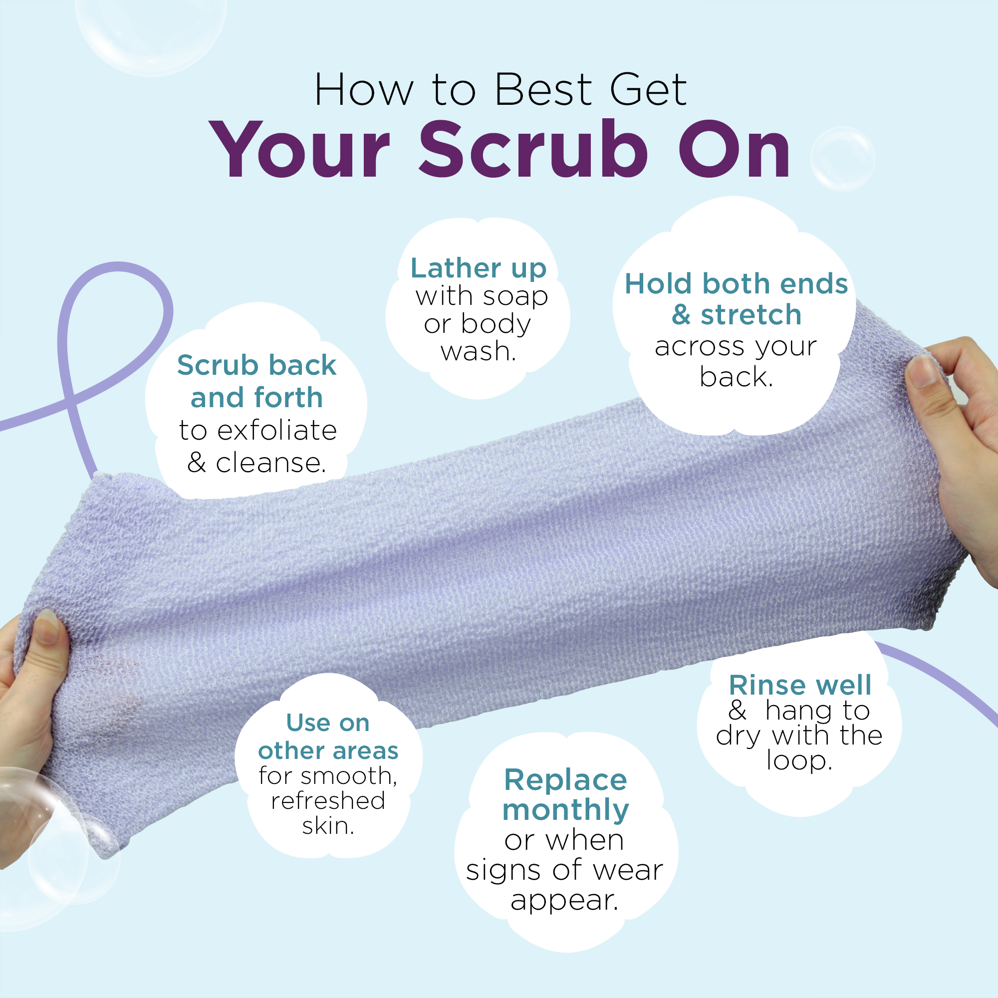 Exfoliating Flexi Cloths