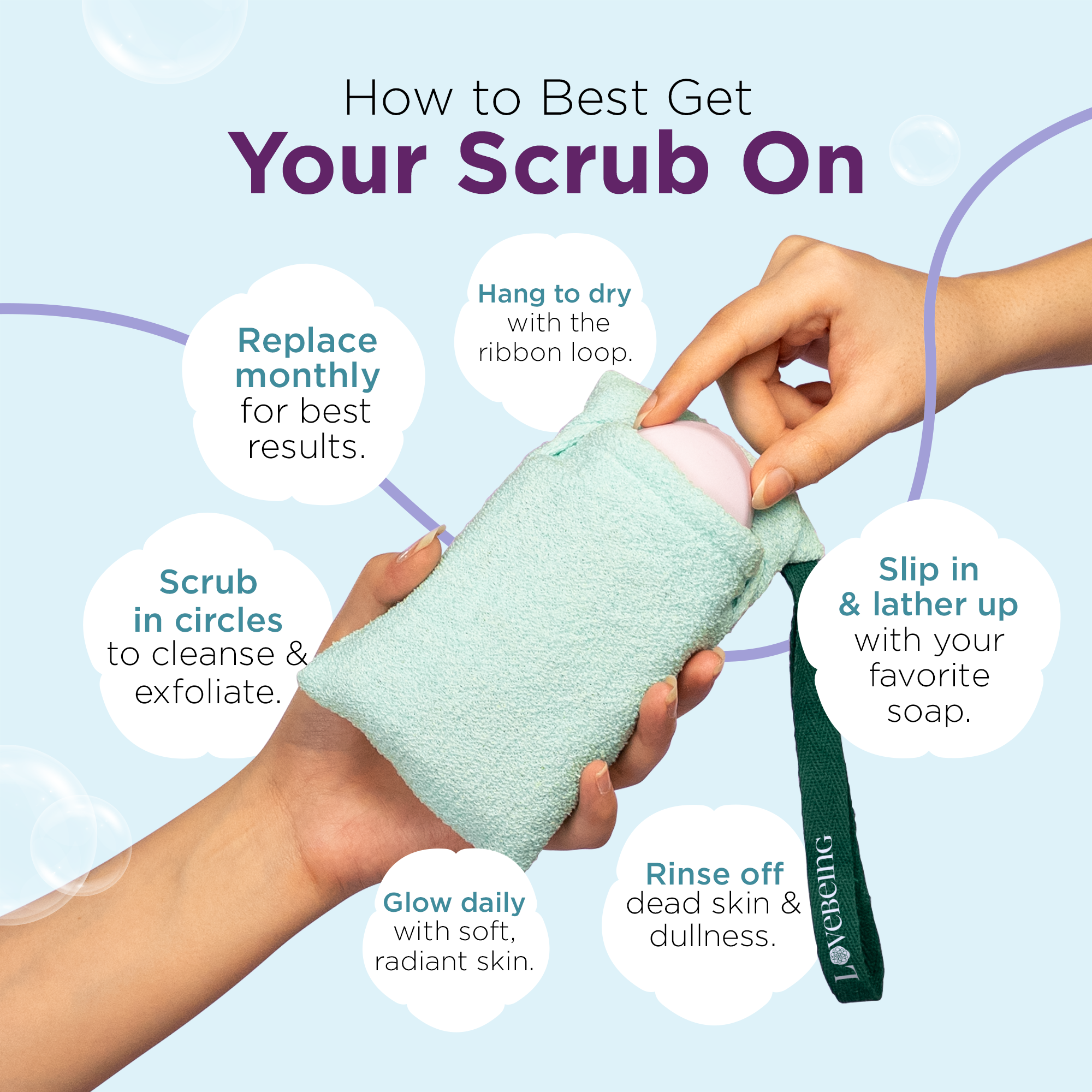 Exfoliating Soap Savers